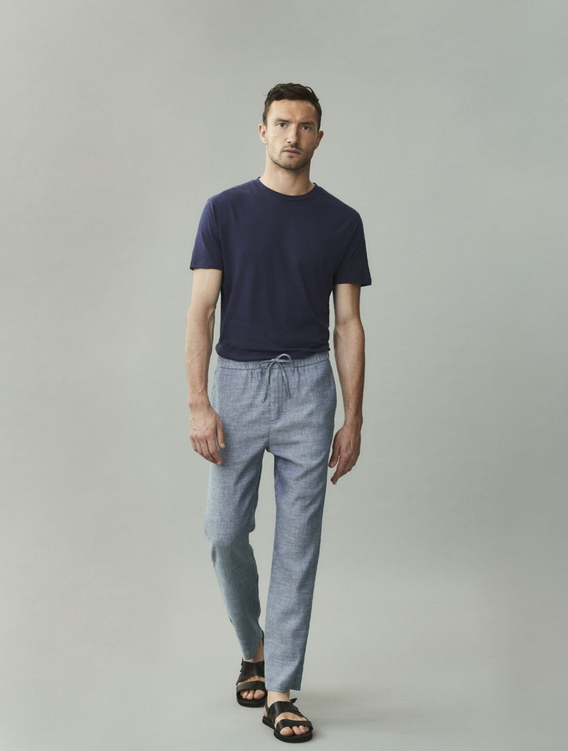 OSCAR LINEN TROUSERS