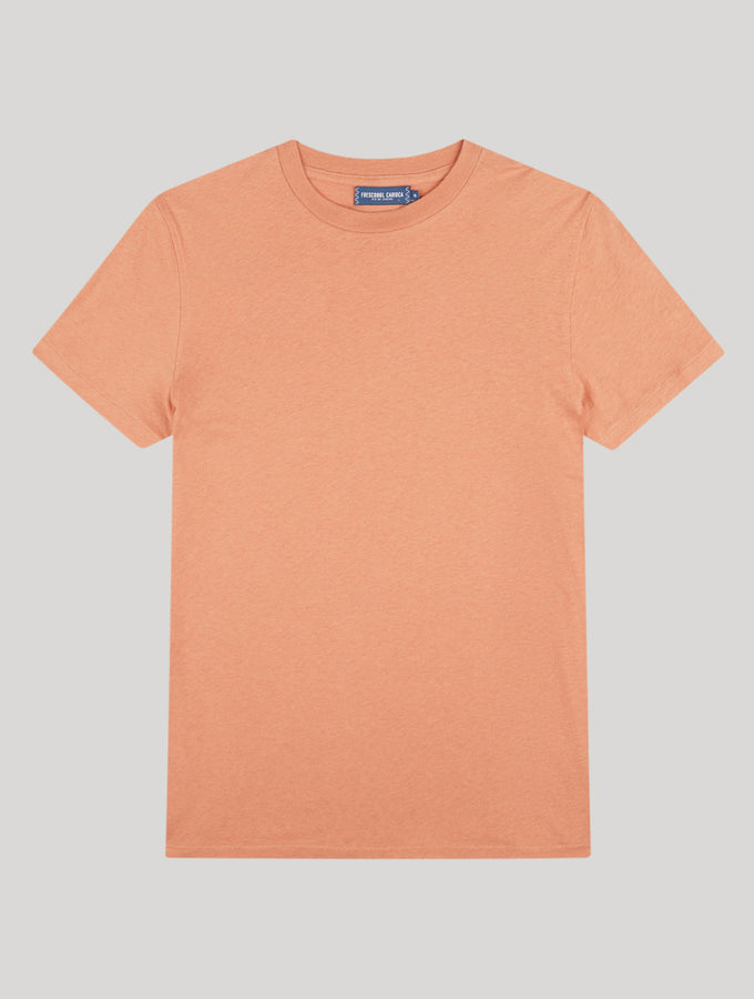 LUCIO LINEN-COTTON T-SHIRT