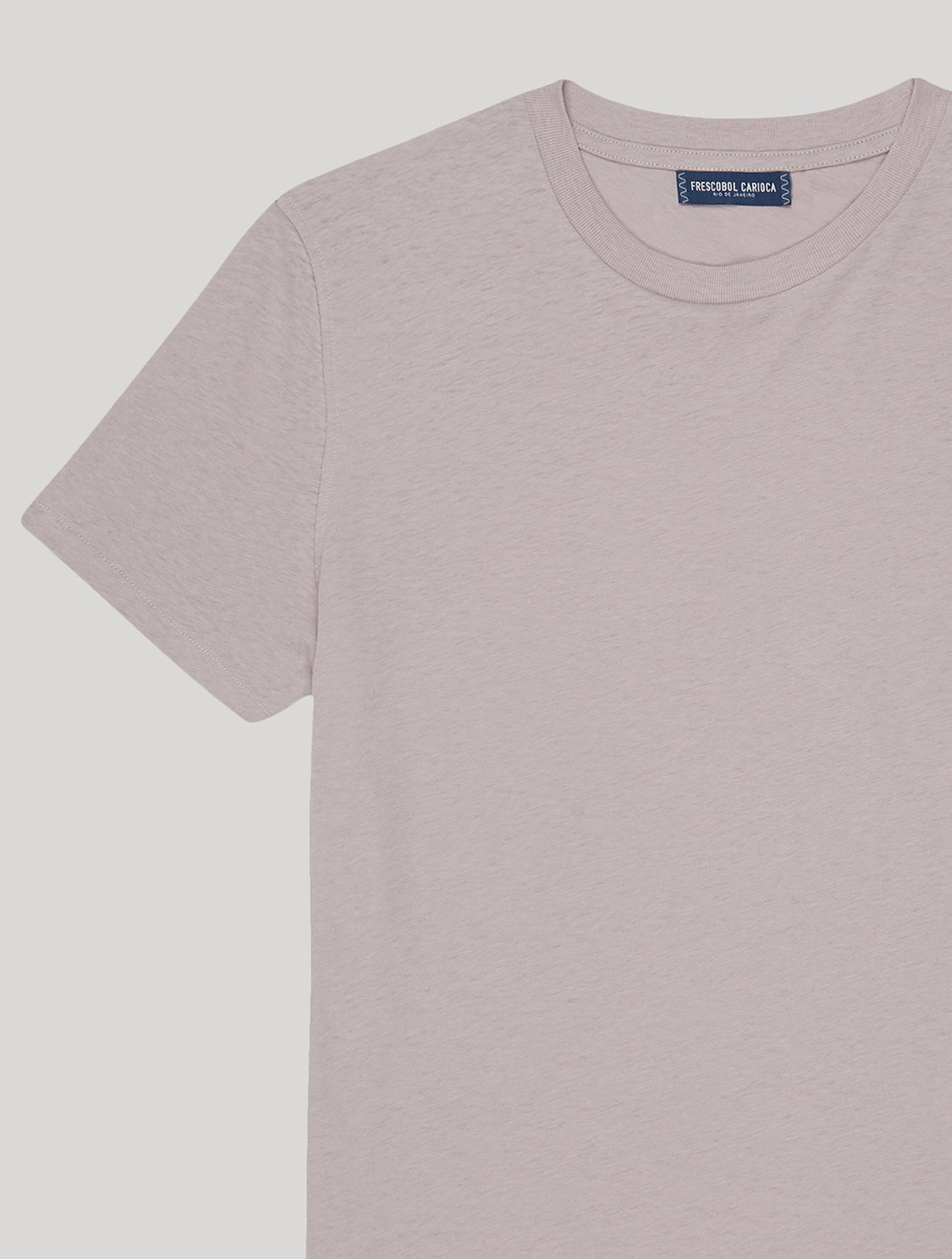 LUCIO LINEN-COTTON T-SHIRT