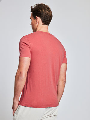 LUCIO LINEN-COTTON T-SHIRT