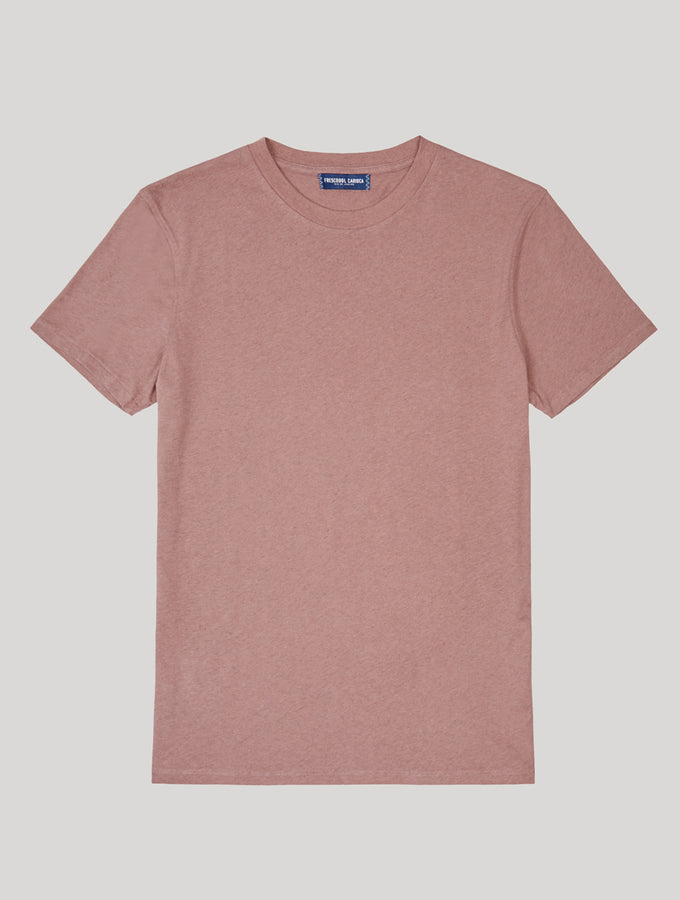 LUCIO LINEN-COTTON T-SHIRT