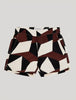 CLASSIC SWIM SHORTS MODERNIST PRINT