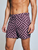 TAILORED SWIM SHORTS ANGRA TILE PRINT