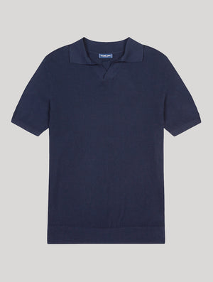 RINO RIBBED KNIT POLO